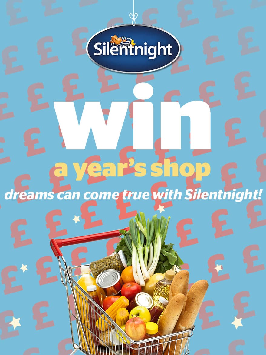 Win a years shop, dreams can come big with Silentnight
