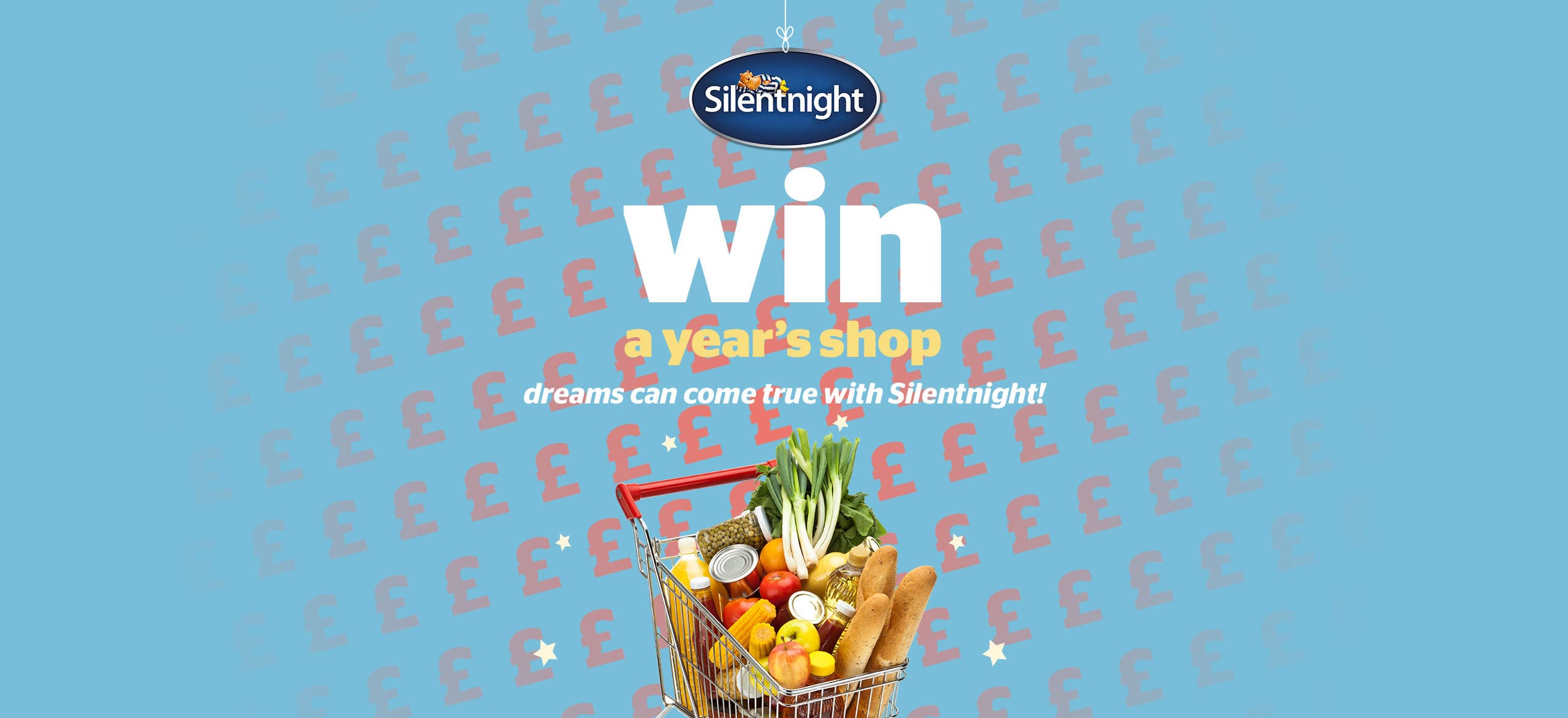 Win a years shop, dreams can come big with Silentnight